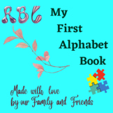 Baby's First Alphabet Book , My First ABC book, DIY ABC Book