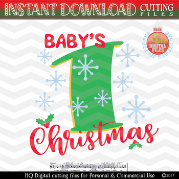 Download Baby S First Christmas Svg Christmas Svg Baby S First Christmas Cut Files