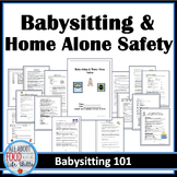 Babysitting and Home Alone Safety Lessons - Editable - FAC