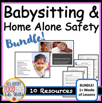 Preview of Childcare and Activity BUNDLE for FACS, FCS, and Life Skills