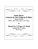 Bach Double Violin Concerto (study sheets)