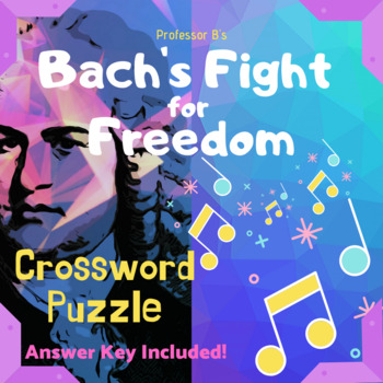 Preview of Bach's Fight for Freedom (1995) CROSSWORD PUZZLE
