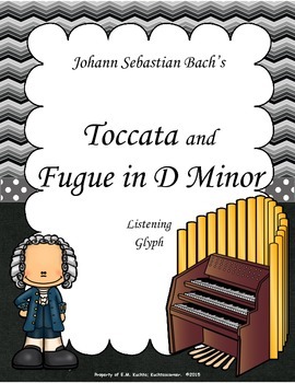 Preview of Bach's Toccata & Fugue D Minor-Listening Glyph (Art Music Lesson) - Spooky Music