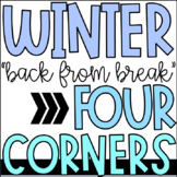 Back From Break Four Corners Game | 4 Corners | Winter Break