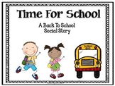 Free Back To School Social Story