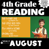 Back To School 4th Grade Reading August Lesson Plans Read 