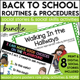 Back To School Activities Bundle | Routines and Procedures