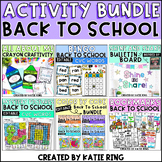 Back To School Activity Bundle - Reading, Math & Crayon Cr