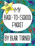 Back-To-School Activity Packet - 6th Grade