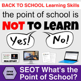 Back To School Activity: What's the Point of School? (Lear