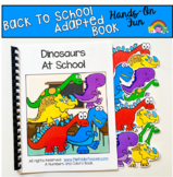 Back To School Adapted Book: Dinosaurs At School