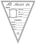 Back To School: All About Me Banner