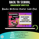 Back To School Bell Ringer Engagement Boosters | Random We