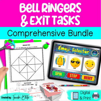 Preview of Bell Ringers & Exit Tasks, Early Finisher Activities Formative Assessment Tool