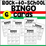 Back To School Bingo