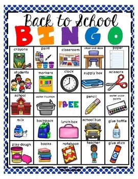 Back to School Vocabulary Activity by Candy Apple Speech | TpT