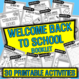 Back To School Booklet