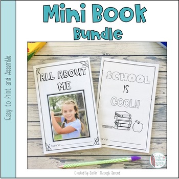 Back To School Booklet Bundle by Surfin' Through Second | TpT