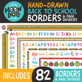 Back To School Borders & Page Dividers