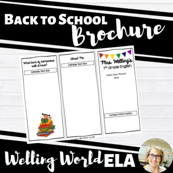 Preview of Back To School Brochure--FREE