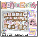 Back To School Bulletin Board | Positive Sticky Notes | Gr
