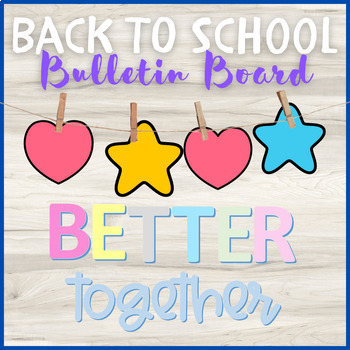 Back To School Bulliten Decor! by Two Little Chirps | TPT
