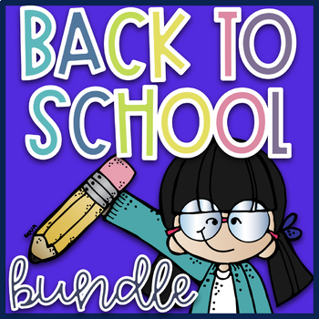 Preview of Back To School Bundle
