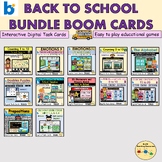 Back To School Bundle BOOM Cards™ Task Cards