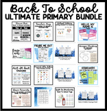 Back To School Bundle | 400+ Pages | Ultimate No Prep Bundle