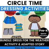 Back To School Circle Time Dressing Activities Preschool S