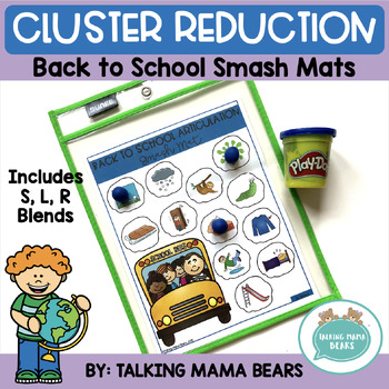 Preview of Back To School Cluster Reduction Smash Mats
