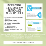 College Awareness Cards for Seating, Boards + Activities -