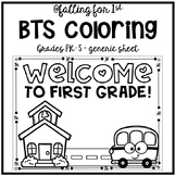 Back To School Coloring Page