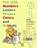 Back To School Coloring Pages for kids Ages 2+ : coloring 