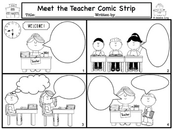 simple comic strip template