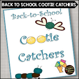 Back To School Cootie Catcher Activity