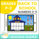 Back To School Counting for Numbers 0-5 Digital Math on Go