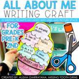 All About Me Writing Craft Back To School