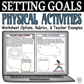 Preview of Back To School Activities Setting Goals Physical Middle School High School