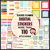 Back To School Digital Sticker Collection for Digital Teac