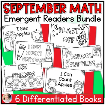 Preview of Back to School Literacy and Math Activities for Kindergarten August & September