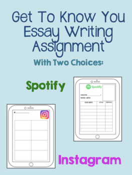Preview of Back To School Essay: What Influences You & Spotify Playlist Creation