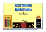 Back To School Fraction Blast Strategy Game