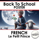 Back To School French Collaborative Poster | The Little Prince