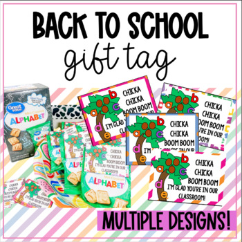Preview of Back To School Gift Tag | Meet The Teacher Night Gift Tag
