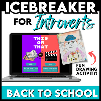 Preview of Back To School Icebreaker Activity - First Day Game Get to Know You Activity