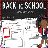 Back To School Memory Book - Writing Activity: Bonus All A