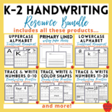 K-2 Handwriting Bundle | Elementary Handwriting Resources Bundle