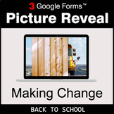 Back To School: Making Change - Google Forms Math Game | D