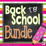 Back To School Mega Bundle!  Cruisin' Into Kindergarten